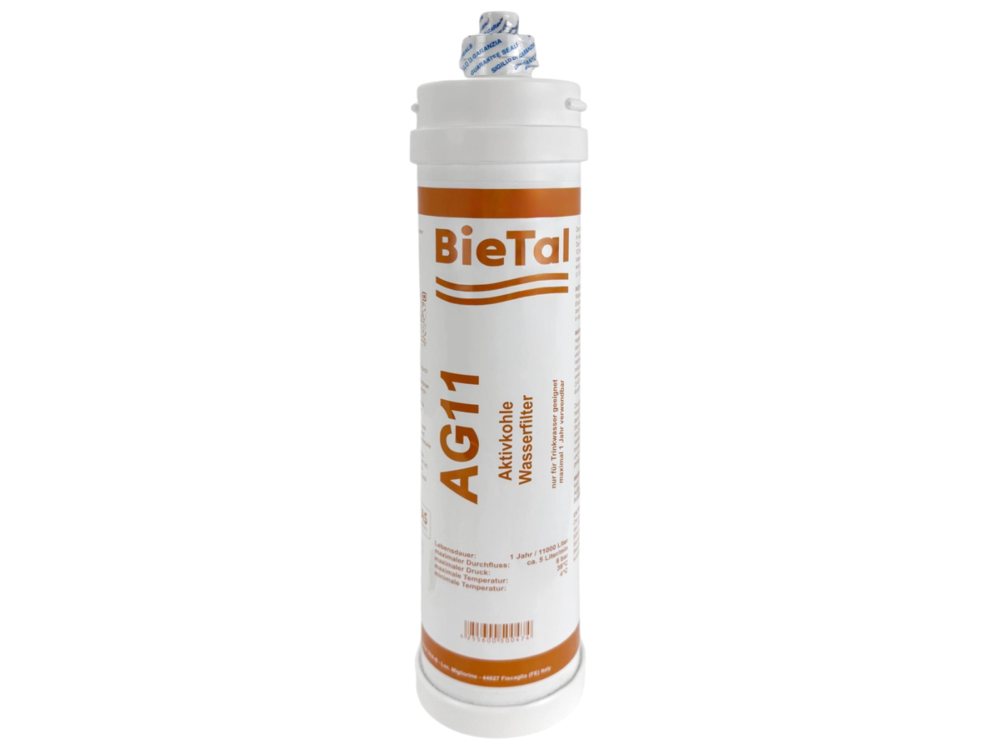 Filterpatrone BieTal® AG11 Wassersprudler Kaltgetränkeautomaten kompatibel mit 4C