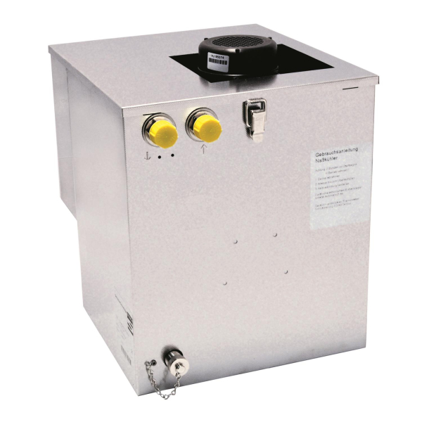 Wasserbad Begleitkühlung für Zentralkühlung - 18m Steighöhe 30m Leitungsweg