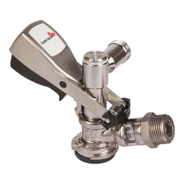 Micro Matic KEG Zapfkopf Thekenanstich seitlich Typ S Anschluss Korb S-System