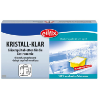 Eilfix® Kristall-Klar Gläserspültabletten für die Gastronomie