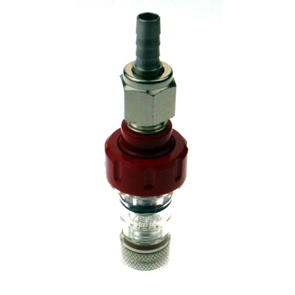 Rückschlagventil CC - 1/2 Zoll BSF, CC - Coca Cola - mit Verschaubung 7mm