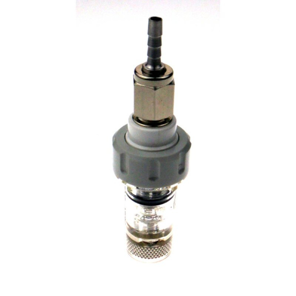 Rückschlagventil NC - 7/16 Zoll UNF, NC - mit Verschraubung 4mm