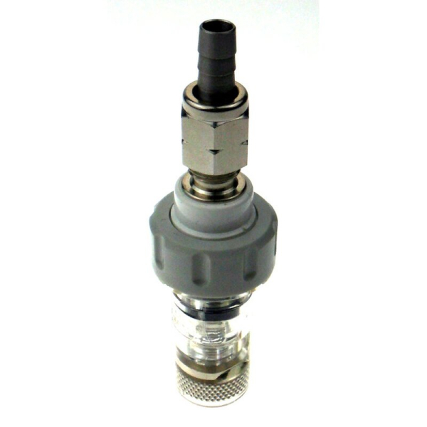 Rückschlagventil NC - 7/16 Zoll UNF, NC - mit Verschraubung 7mm