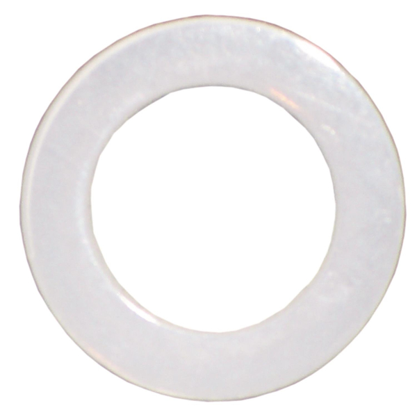 Polyäthylen PE Dichtung weiß 13x20x3mm für Schlauchnippel für G5/8 Zoll 100 Stück