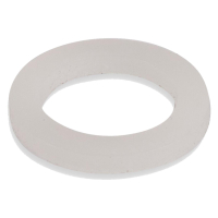 Polyäthylen PE Dichtung weiß 13x23x3mm...