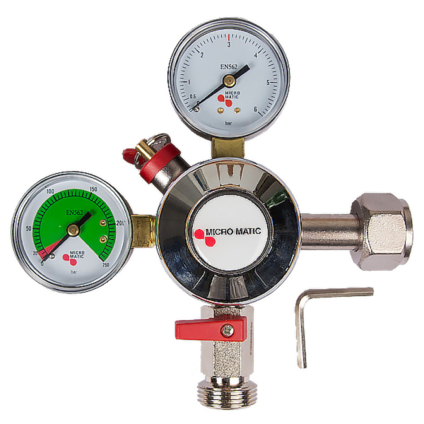 Micro Matic Premium Plus Druckminderer Druckregler 1-leitig 3 bar