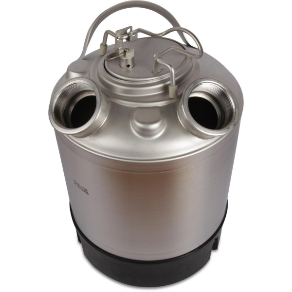 KONFIGURATOR - Reinigungsbehälter Bier & AFG - 9 Liter - 2 Fittinge