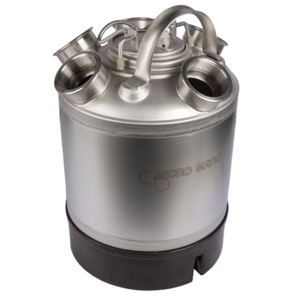 KONFIGURATOR - Reinigungsbehälter Bier & AFG - 9 Liter - 5 Fittinge