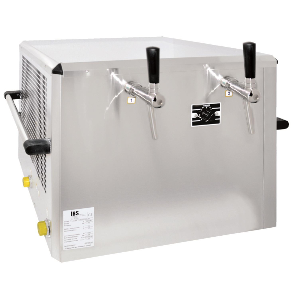 Bierkühler Zapfanlage Bierzapfanlage Trockenkühler 100 Liter/h 2-leitig 7mm