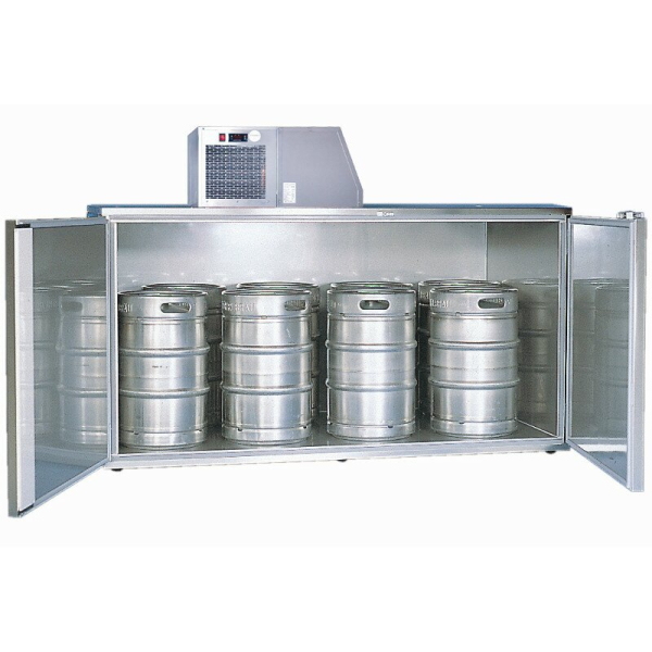 Fassvorkühler Fasskühler für 8 Fässer Stahlblech ohne Ausschnitt