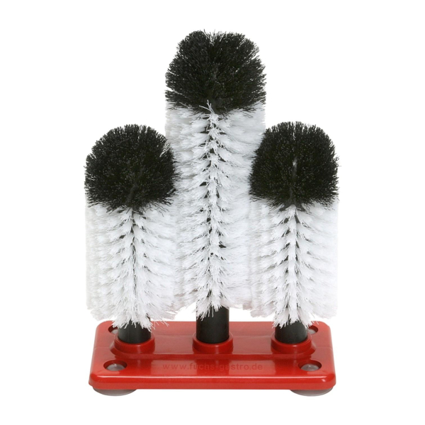 Gläserspülbürsten PROFIS 2 x 18 + 1 x 25 cm für 0,5-l- und Weizenbiergläser
