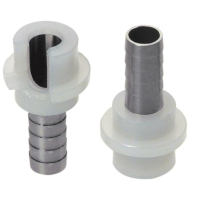 Bier Schlauch 10 mm komplett Verschraubung Edelstahl neue...