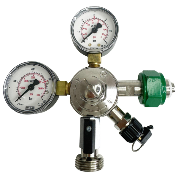 Stickstoff Druckminderer Druckregler Druckminderventil 3 bar - Standard