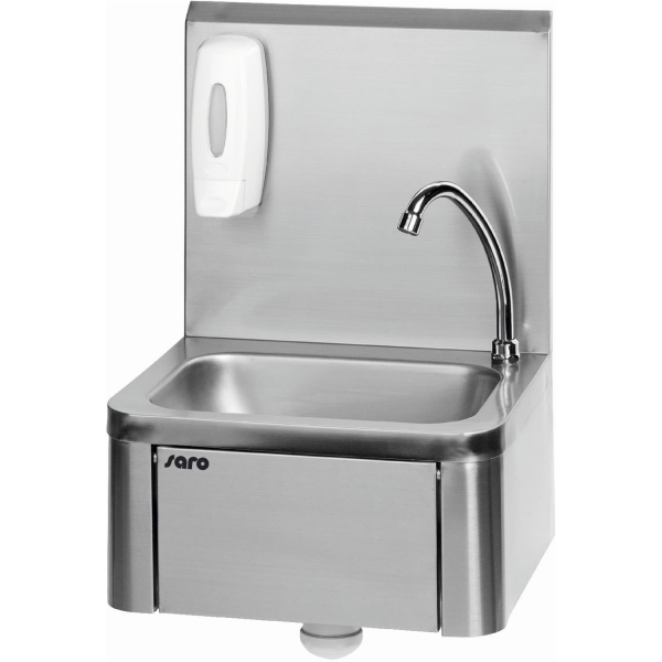 Handwaschbecken Spülbecken Gastrobecken Edelstahl 400x340x595mm