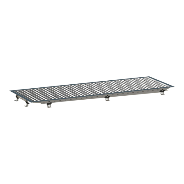 BieTal® Abtropf Mulde Schale Blech Kasten Einlass Schänke 102x32cm Ablauf rechts