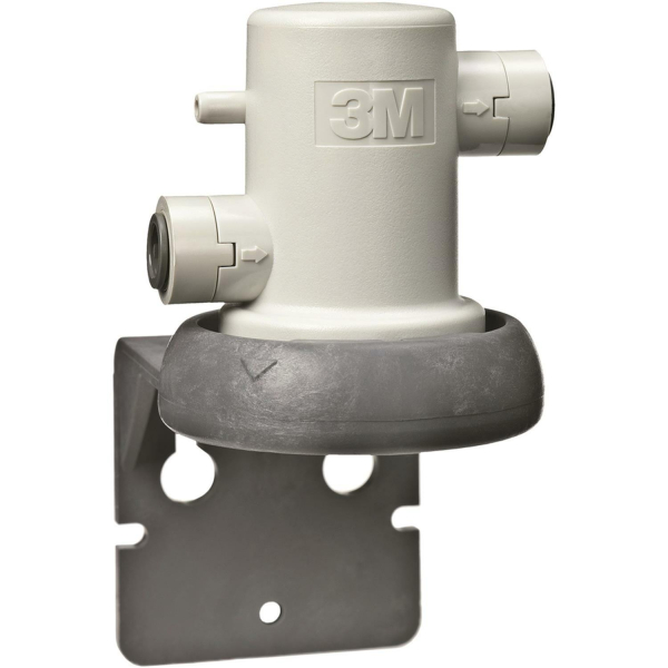 3M Filterkopf VH3 mit 2 x 3/8 Zoll John-Guest-Anschlüssen ohne Manometer