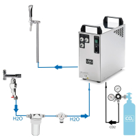 BieTal® Tafelwassergerät Wassersprudler...
