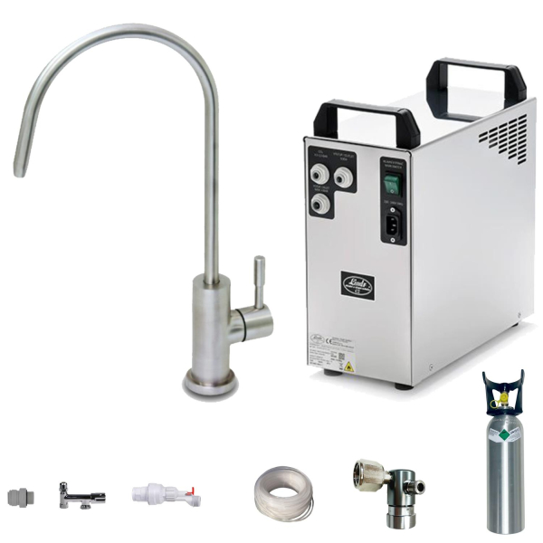 BieTal® Tafelwassergerät Wassersprudler 40L/h 1-leitig Wasserhahn OHNE Kühlung