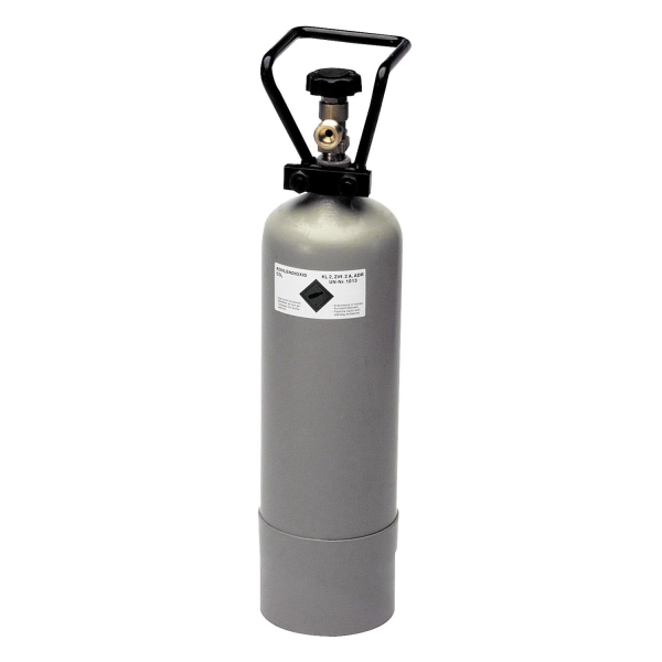 Kohlensäure 6kg Stahlflasche BieTal® CO²-Flasche Lebensmittel E290 Kohlensäureflasche