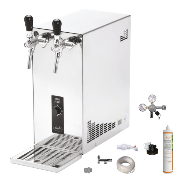 Tafelwassergerät Wasserzapfanlage Pygmy 25 Ltr ohne CO2 Flasche mit Filteranlage