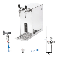 Tafelwassergerät Wasserzapfanlage Zapfanlage 25...