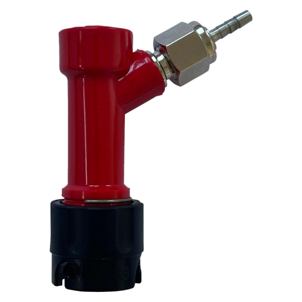 Steckkupplung CC Getränke - 1/2 Zoll BSF-Getränke, CC - Coca Cola - mit Verschraubung 7mm