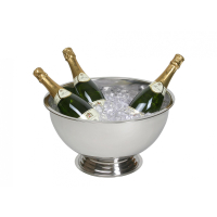 Sektschale Champagnerschale Edelstahl BOWL Aussen...