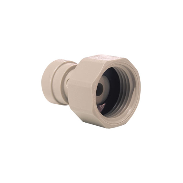 Aufschraubverbinder - Rohr 3/8 Zoll - Gewinde BSP 3/4 Zoll Flach - John Guest