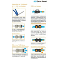 Sicherungsring Sicherungsclip für Steckverbinder - John Guest
