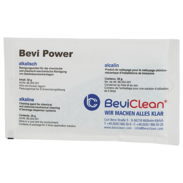 Bevi Power alkalisch 1 Beutel Reinigungsmittel Getränke Bier Leitungen Schankanlage