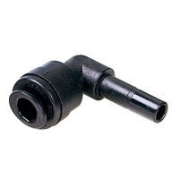 Einsteck Winkelverbinder 90 Grad - Schläuche/Rohre 8mm - Stutzen 6mm