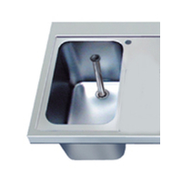 Einschweißbecken 405 x 405 x 200 mm