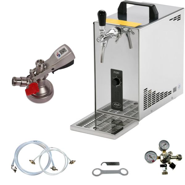 Bierkühler Zapfanlage Bierzapfanlage Bierkühlung 35 Liter/h - mit KeyKeg