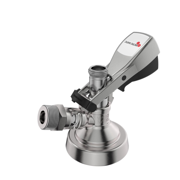 Micro Matic - KEG Zapfkopf - Typ G Dreikant - Verschluss Flach