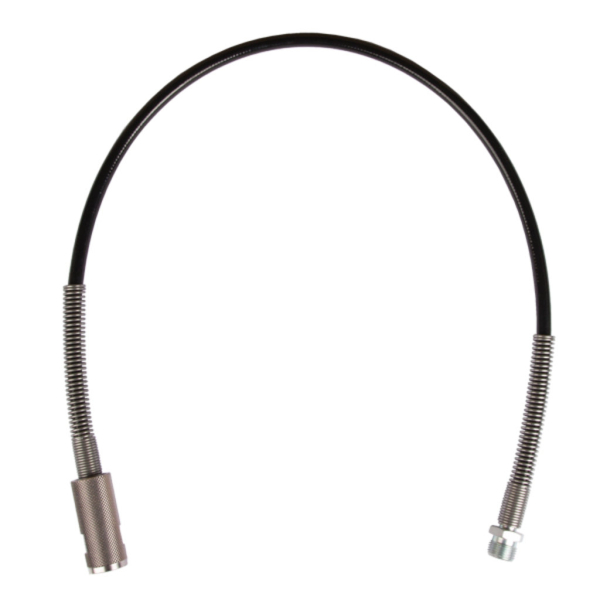 CO2 Hochdruckschlauch 100cm - 21,8x1 1/4 Zoll - 1x Rändelmutter 1x Außengewinde