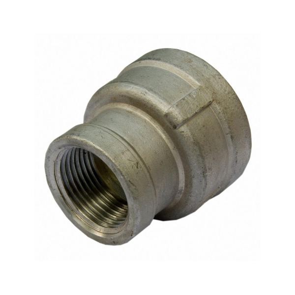 Edelstahl Reduziermuffe Fitting IG 3/4 Zoll x 3/8 Zoll