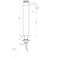 Wassersprudler BieTal® mit Kühlung 25 L/h Zapfstelle Puls 335 MIT Filter SET