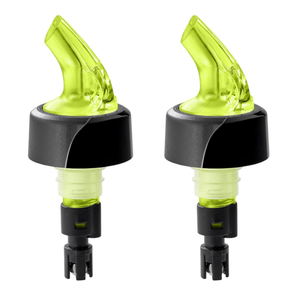 Präziser Spirituosen Portionierer Dosierer Profi COMPACT® Neon Gelb - 2er SET