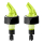 Präziser Spirituosen Portionierer Dosierer Profi COMPACT® Neon Gelb - 2er SET
