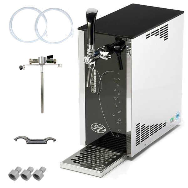 Bierkühler mobile Zapfanlage Bierzapfanlage 30 L Exklusiv ohne CO2 - 5 L Adapter