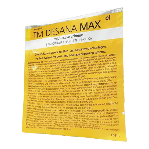 Alkalisches Grund Reinigungsmittel 300 Beutel TM Desana Max cl Bier AFG Schankanlagen