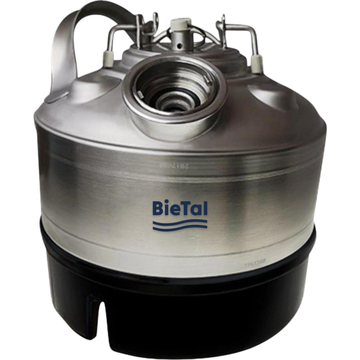 BieTal® Reinigungsbehälter 5 Liter KEG Zapfkopf Typ A Flach Typ S Kor