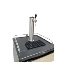 Exquisit Bierbar Fassbierkühlschrank BK 160 mit...