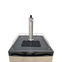 Exquisit Bierbar Fassbierkühlschrank BK 160 mit...