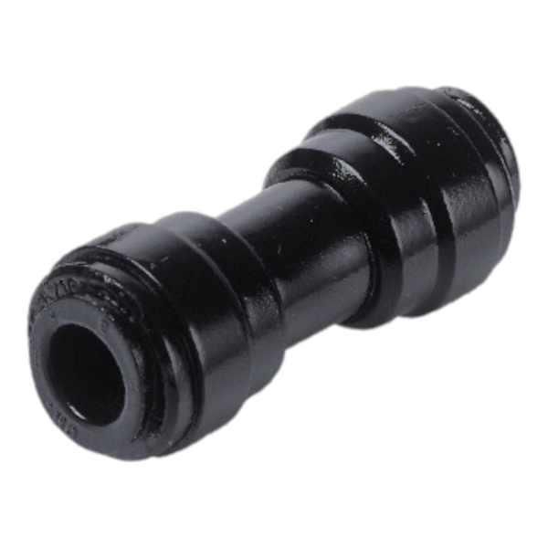 Reduzier Verbinder Doppel Steckverbinder für Schläuche Rohre - 8mm auf 4mm