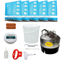 Reinigungsbehälter Edelstahl Reinigungsset - KEG...