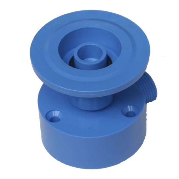 Zapfkopfreinigungsadapter für KEG Flach/Kombi mit Wandhalter 1-leitig