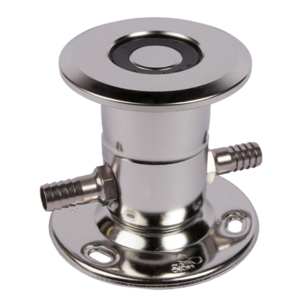 Micro Matic Reinigungsadapter 2-ltg Edelstahl einfach KEG Zapfkopf Flach Typ A