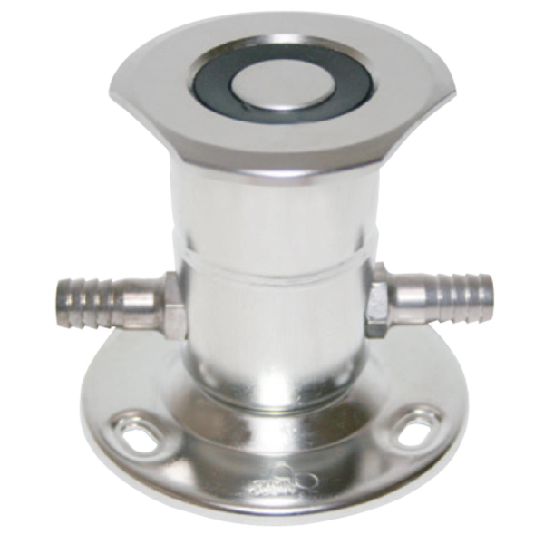 Micro Matic Reinigungsadapter 2-ltg Edelstahl einfach KEG Zapfkopf Dreikant Typ G