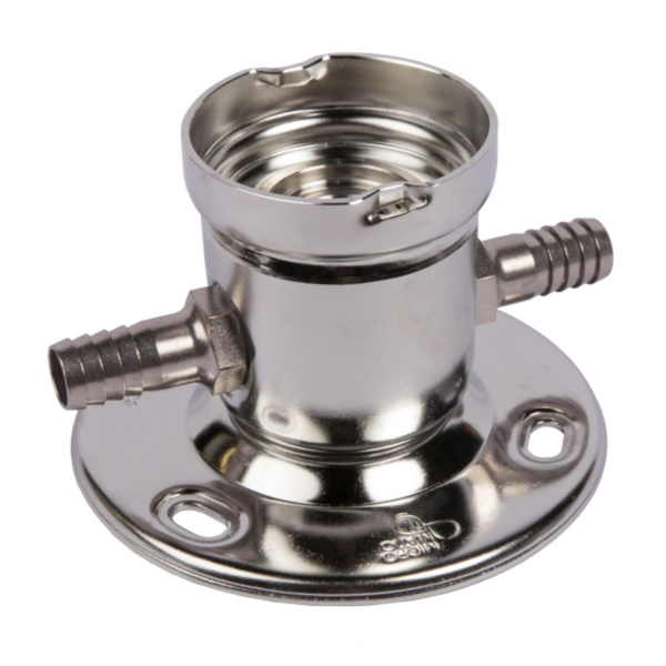 Micro Matic Reinigungsadapter 2-ltg Edelstahl einfach KEG Zapfkopf Korb Typ S